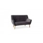 Sofa Nordic 2 Velvet (szary)- Signal 