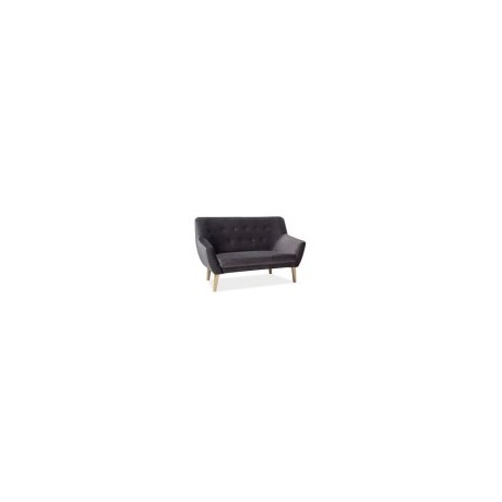 Sofa Nordic 2 Velvet (szary)- Signal 