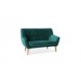 Sofa Nordic 2 Velvet (zielony)- Signal 