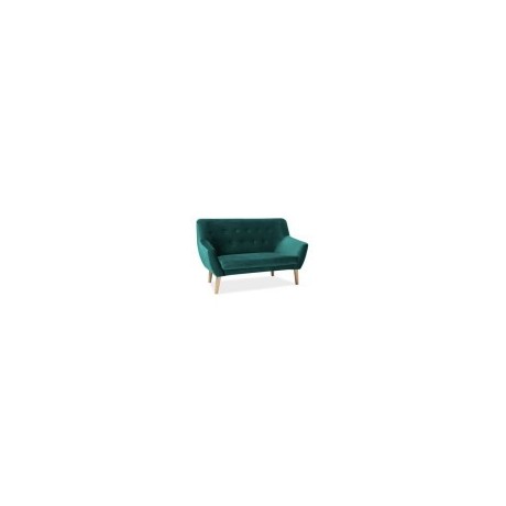 Sofa Nordic 2 Velvet (zielony)- Signal 