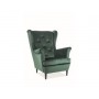Fotel Lady Velvet (zielony)- Signal