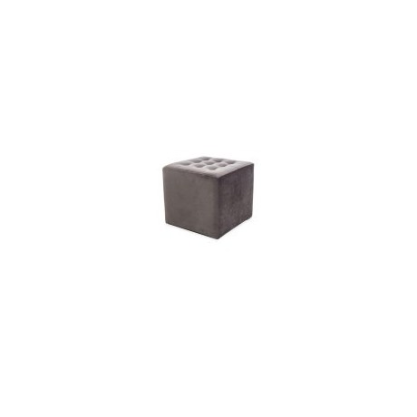 Pufa Lori Velvet (szary)- Signal