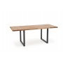 Stół RADUS dąb lity (120/78 cm)- Halmar