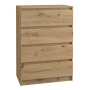 Komoda P4 (dąb artisan)- Furnitex