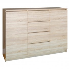 Komoda 120 4S (sonoma)- Furnitex