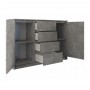 Komoda 120 4S (beton)- Furnitex