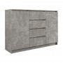 Komoda 120 4S (beton)- Furnitex