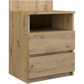 Szafka nocna 2 (dąb artisan)- Furnitex