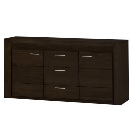 Komoda VELVET 47 (dąb czarny)- Szynaka Meble