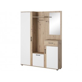 Wieszak P-006  (dąb artisan/biały mat)- Signal
