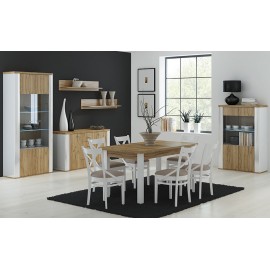 STÓŁ PRESTON ART10 160+2X40 (dąb craft)- Gołąb