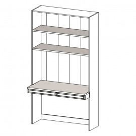 Merano ME-7 panel z biurkiem - Taranko