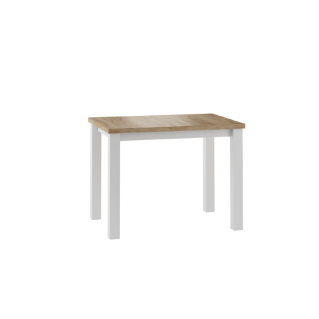  Stół Monte (dąb złoty craft/biały) -Furnitex