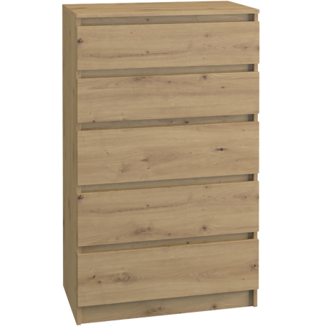 Komoda P5 (dąb artisan- Furnitex