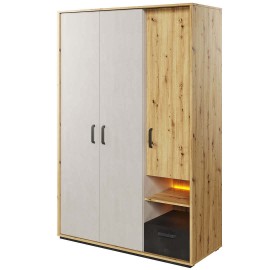 SZAFA 3D1SZ QB-02 QUBIC-MEBLE LENART 