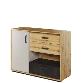 KOMODA 1D3SZ QB-07 QUBIC-MEBLE LENART