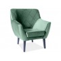 FOTEL KIER 1  VELVET - MEBLE SIGNAL
