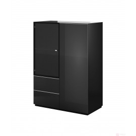 KOMODA RTV HELIO 44 czarny