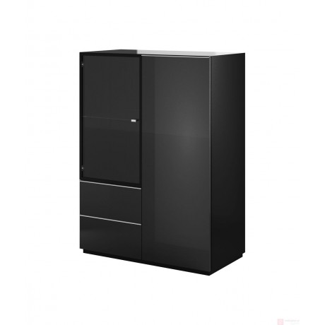 KOMODA RTV HELIO 44 czarny