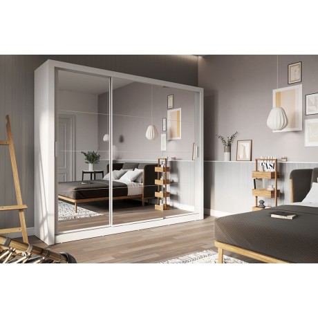 IDEA ID-01-3L - szafa przesuwna 3D 3 lustra - Meble Lenart