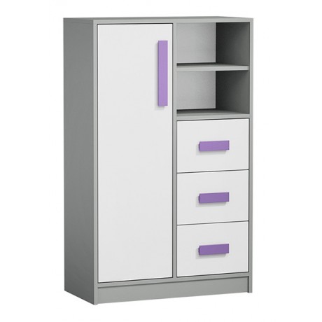 Komoda 80cm, wysoka – GIT 05-MEBLE DOMEL