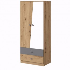 Szafa 80cm – NERO 01- MEBLE DOMEL