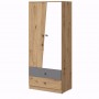 Szafa 80cm – NERO 01- MEBLE DOMEL