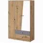 Szafa 120cm – NERO 03- MEBLE DOMEL