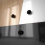 Regał 80cm – NERO 04- MEBLE DOMEL