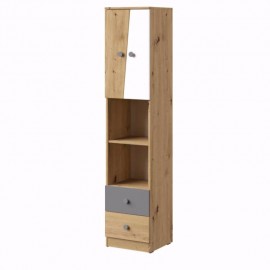 Regał 40cm – NERO 05- MEBLE DOMEL