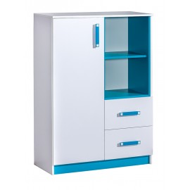 Komoda 90cm wysoka – TRAFIKO 06- MEBLE DOMEL