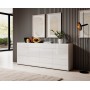 Komoda 2494DW25 TYP-25 (Biały / Dąb sanremo)- Helvetia