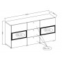 Komoda ATHENS 26 - MEBLE HELVETIA