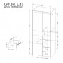 REGAŁ Carini Ca1- MEBLE DOLMAR