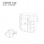 KOMODA  Carini Ca6- MEBLE DOLMAR 