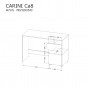 BIURKO Carini Ca8- MEBLE DOLMAR 