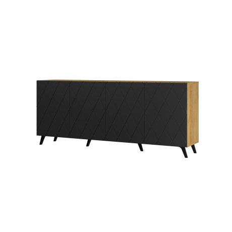 KOMODA DIVERSE DIKO-1C (KORPUS DĄB CRAFT) - RESTOL