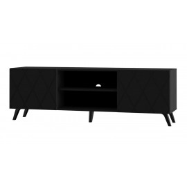 SZAFKA RTV DIVERSE DITV-1B (KORPUS CZARNY) - RESTOL