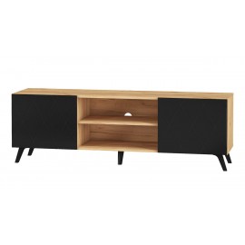 SZAFKA RTV DIVERSE DITV-1C (KORPUS DĄB CRAFT) - RESTOL