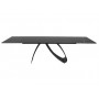STÓŁ DIUNA CERAMIC CZARNY SAHARA NOIR/CZARNY MAT (160-240)X90  - SIGNAL