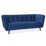 Sofa Castello Velvet 2 (granatowy)- Signal