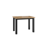  Stół Monte (dąb złoty craft/czarny) -Furnitex