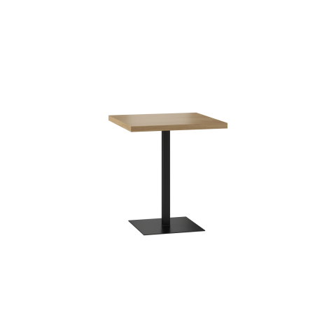 Stół LOFT-T (fornir dąb) 70x70 - Furnitex