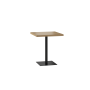 Stół LOFT-T (fornir dąb) 70x70 - Furnitex