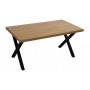 Ława LOFT-X (fornir dąb) 60x110 - Furnitex