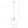 LAMPA VINTAGE AMALFI SMOKED I- NOWODVORSKI