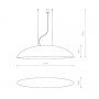 LAMPA  ELIPSA CANOE -NOWODVORSKI