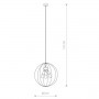 LAMPA WISZĄCA  BULLET - NOWODVORSKI