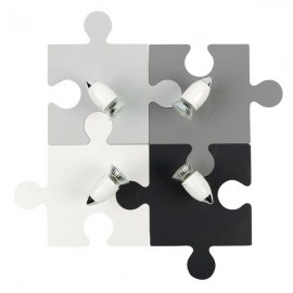 LAMPA  PUZZLE GRAY IV -NOWODVORSKI