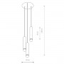 LAMPA WISZĄCA BATON III -NOWODVORSKI